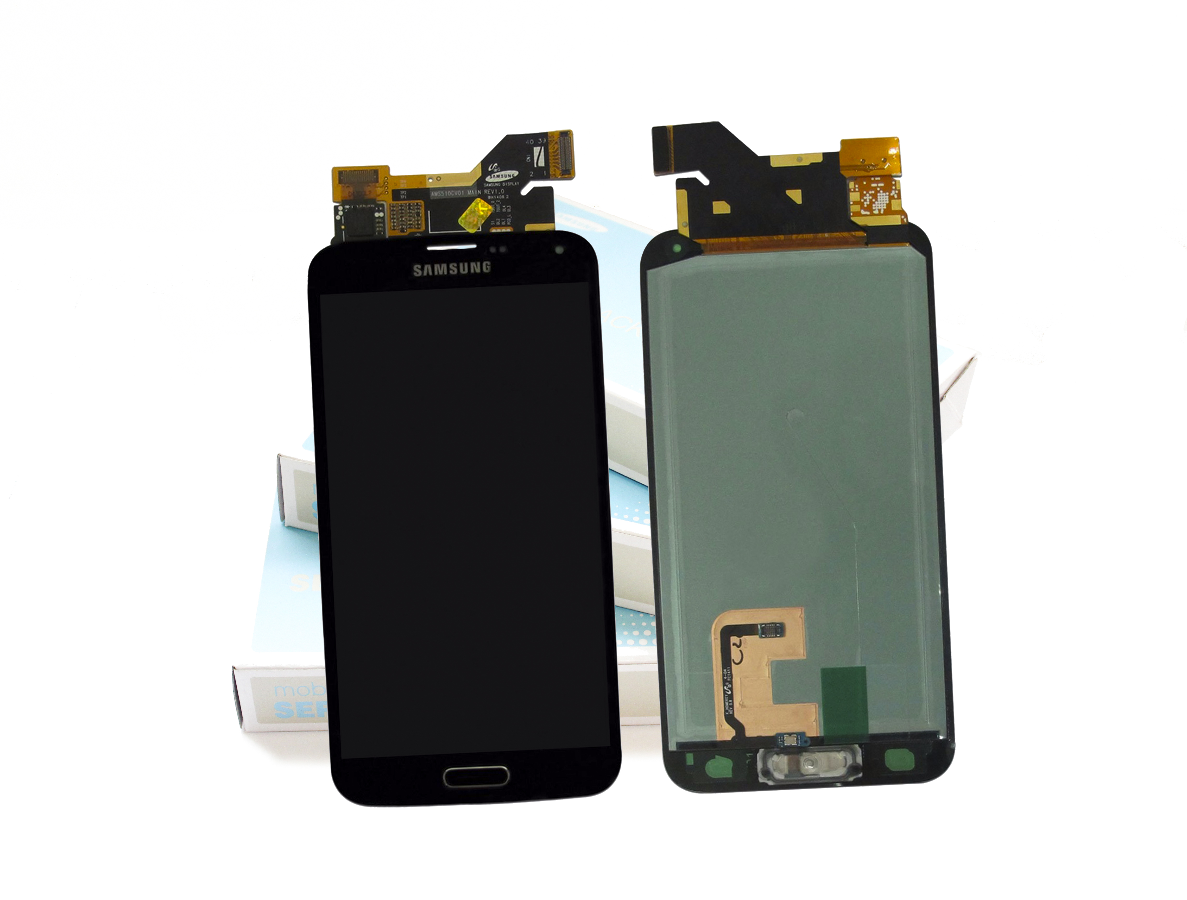 Original Samsung Galaxy S5 Mini Black SM-G800F LCD Display ...