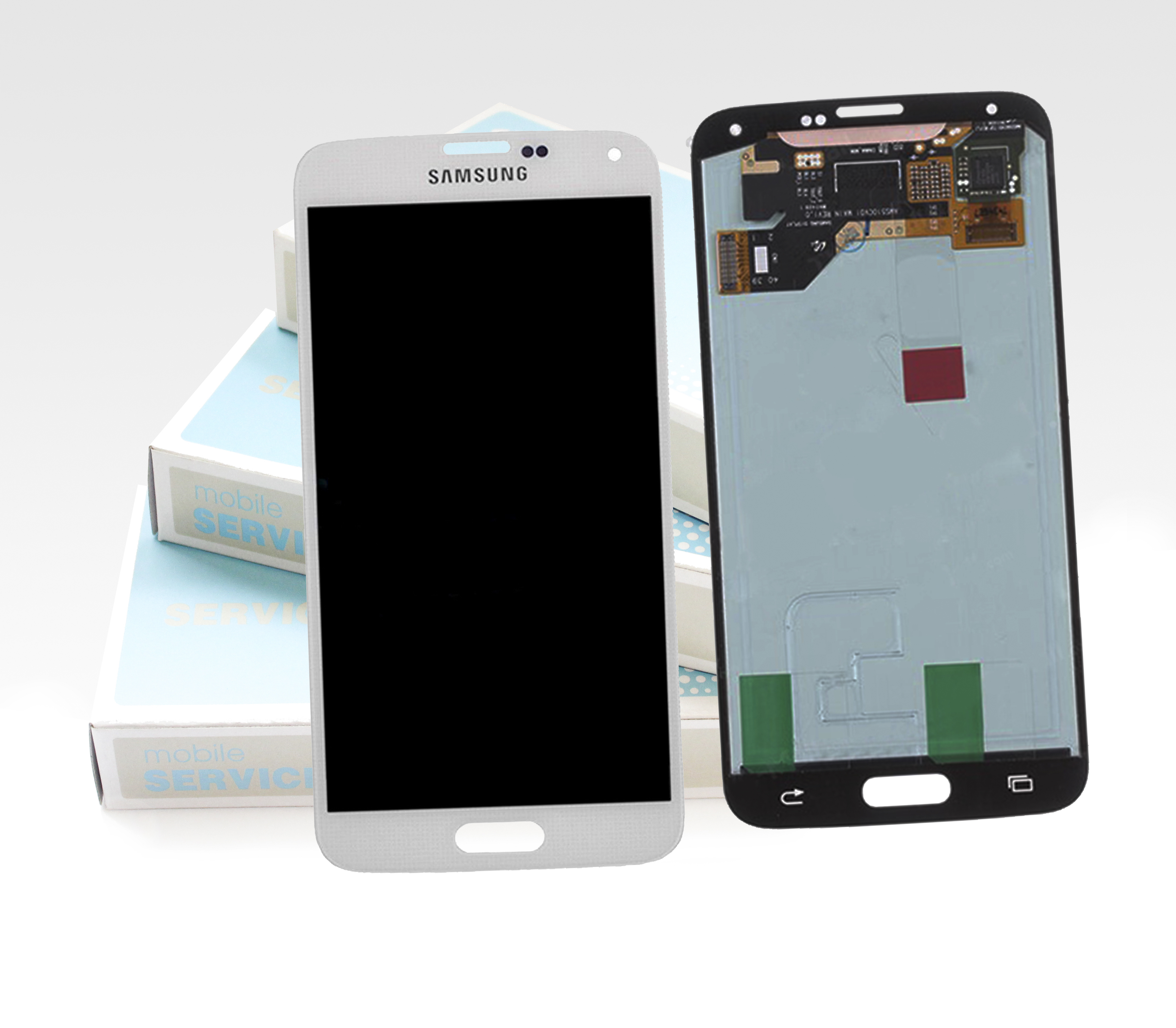 ORIGINALE Samsung Galaxy s5 BIANCA sm-g900f LCD display ...